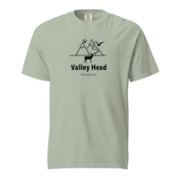 Valley Head Deer Garment-Dyed T-shirt - Unisex