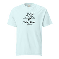 Valley Head Deer Garment-Dyed T-shirt - Unisex