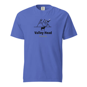 Valley Head Deer Garment-Dyed T-shirt - Unisex