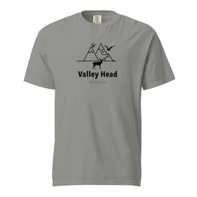 Valley Head Deer Garment-Dyed T-shirt - Unisex