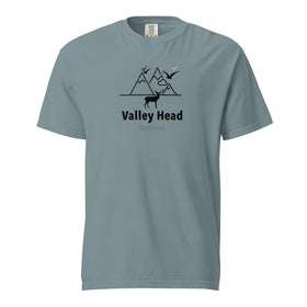 Valley Head Deer Garment-Dyed T-shirt - Unisex