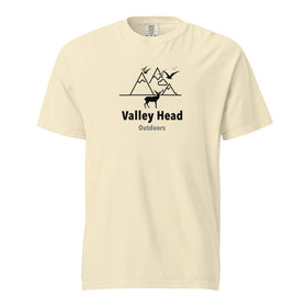 Valley Head Deer Garment-Dyed T-shirt - Unisex