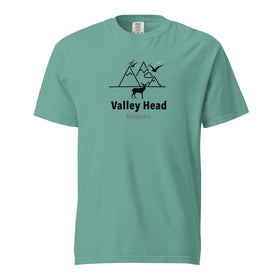 Valley Head Deer Garment-Dyed T-shirt - Unisex