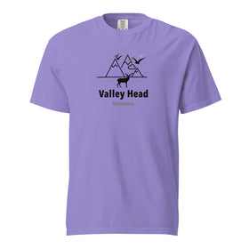 Valley Head Deer Garment-Dyed T-shirt - Unisex