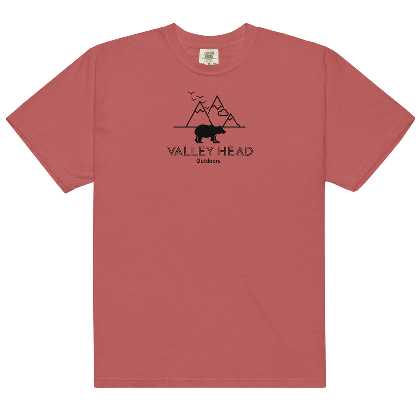 Valley Head Bear Garment-Dyed  T-shirt - Unisex